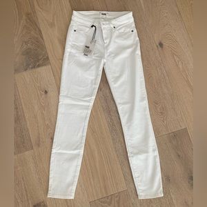 PAIGE Verdugo Ankle White Jeans